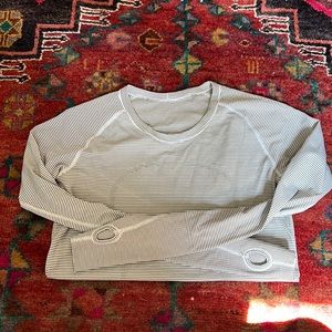 Lululemon striped longsleeve